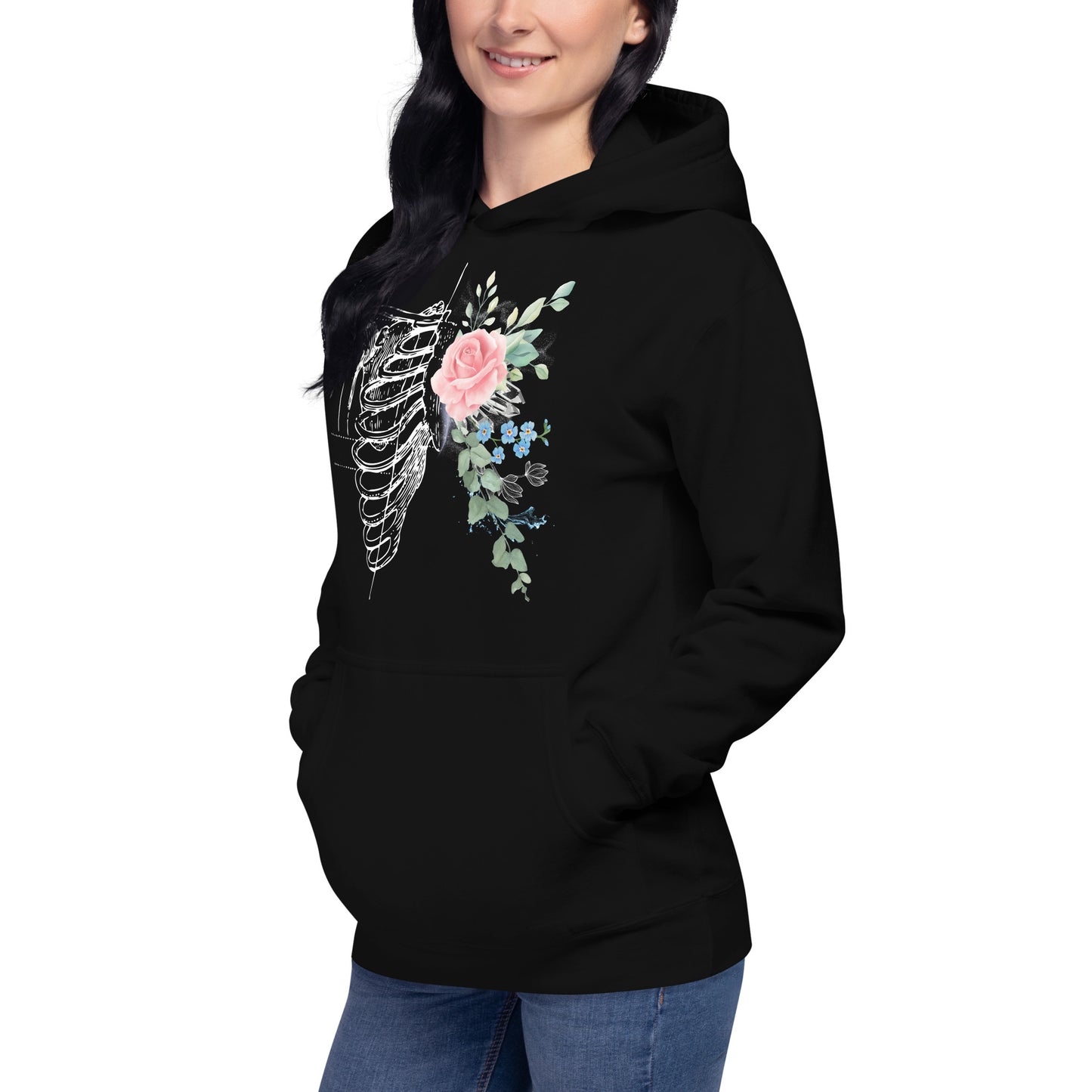 Artsy Ribcage Hoodie