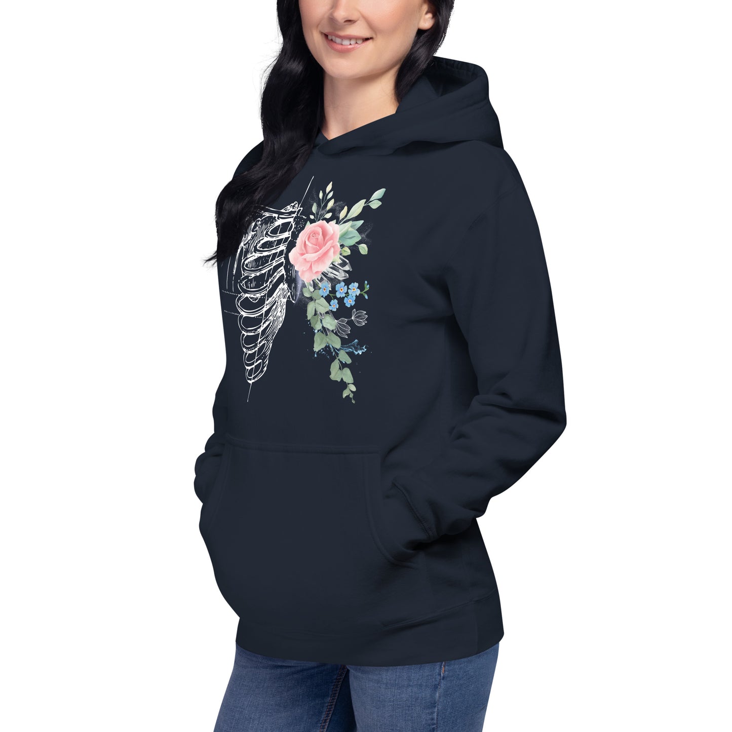 Artsy Ribcage Hoodie